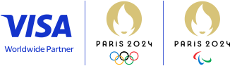 visa worldwide partner paris olympics logo