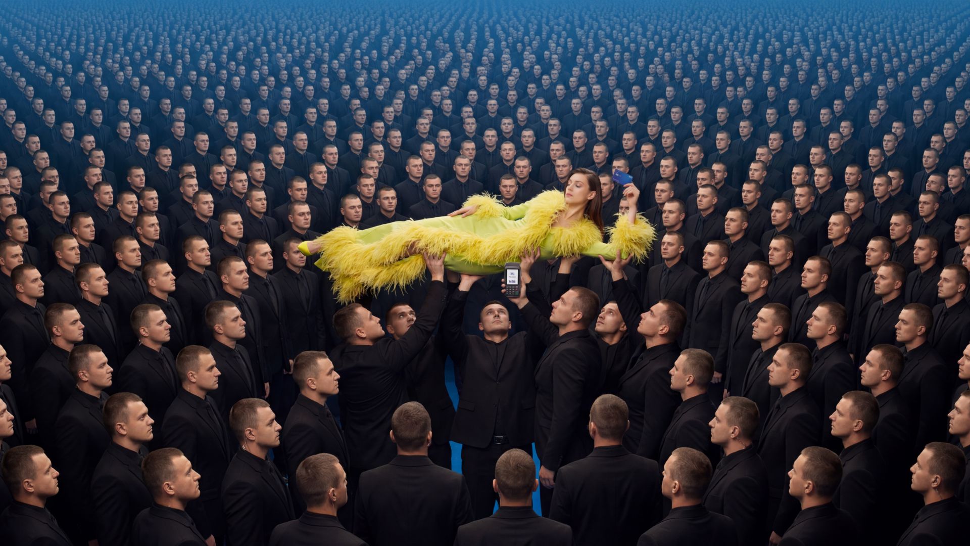 bambi and visa campaign for polish market