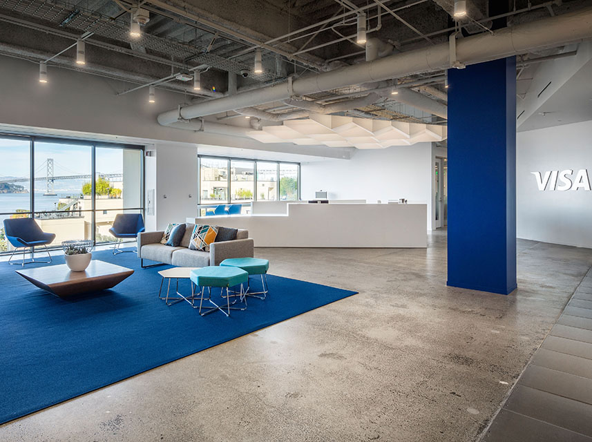 Visa One Market Lobby
