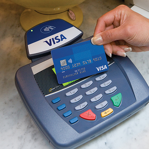 Karta Visa wykorzystująca payWave