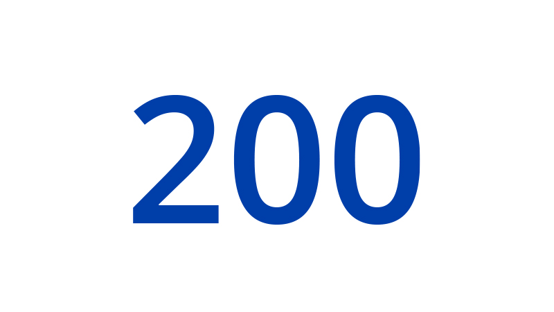 200-800x450 An illustration of the number 200.