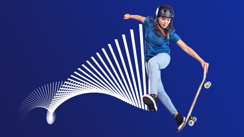 Amelia Bródka, reprezentantka Polski na Igrzyskach Olimpijskich Tokyo 2020 i członkini Team Visa