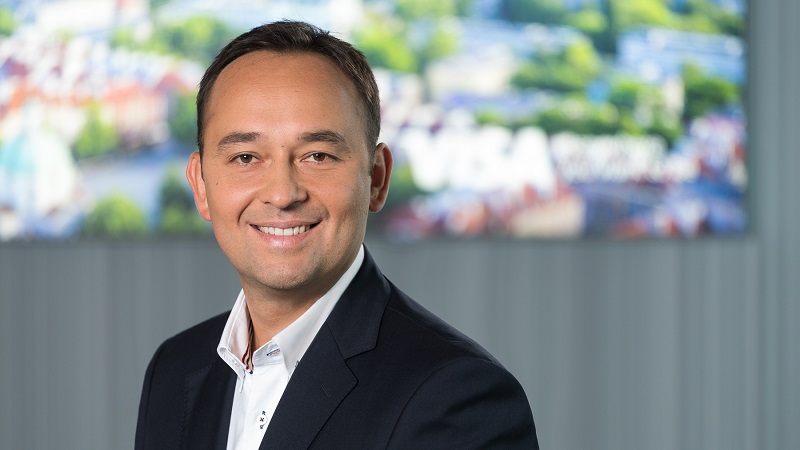 Sebastian Geldner, Dyrektor Rozwoju Biznesu Visa w regionie Europy Środkowo-Wschodniej